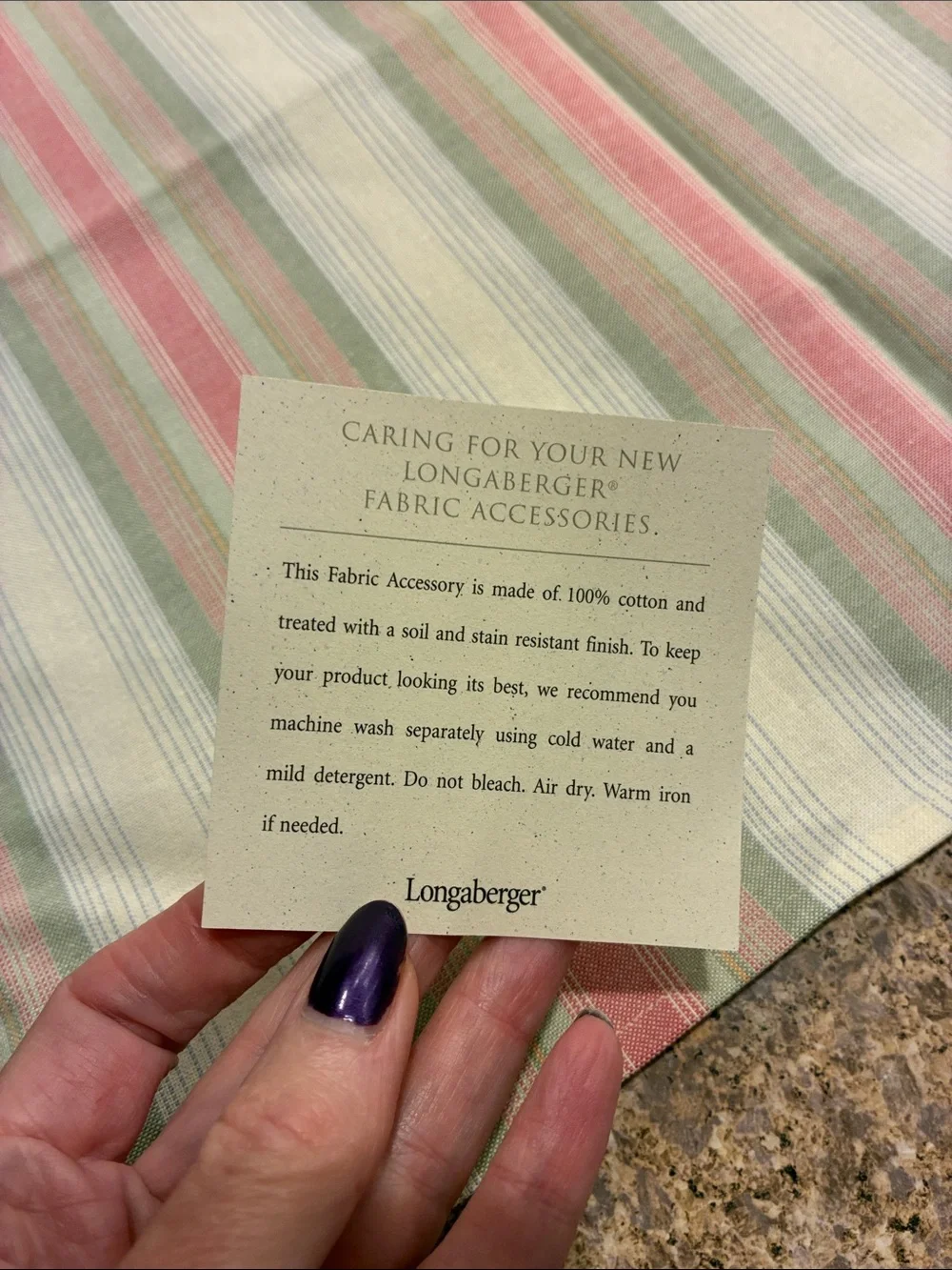 Longaberger 36” cabana